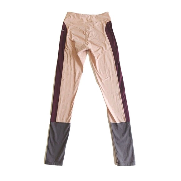 Gymshark Illusion Leggings - Pink Colorblock, Women's Medium - Sculpting & Trend - Picture 5 of 5